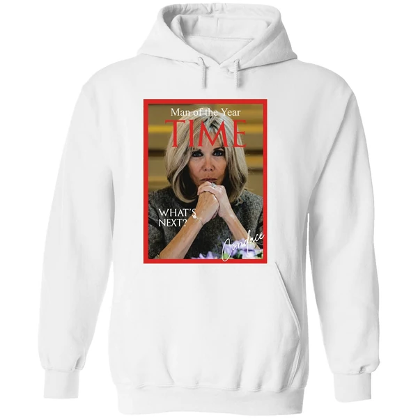 Candace Owens Brigitte Macron Man Of The Year Time Hoodie - Image 8