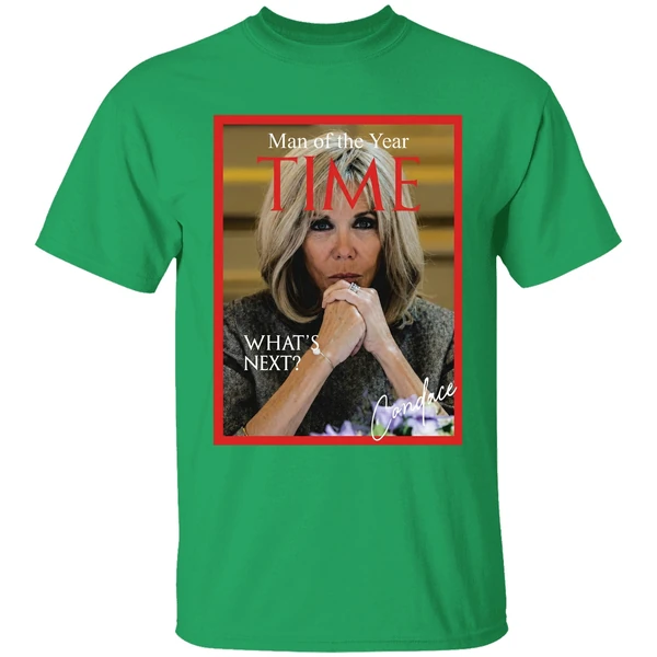 Candace Owens Brigitte Macron Man Of The Year Time Shirt - Image 2
