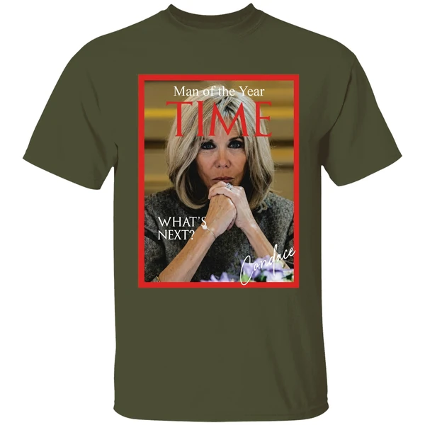 Candace Owens Brigitte Macron Man Of The Year Time Shirt - Image 4