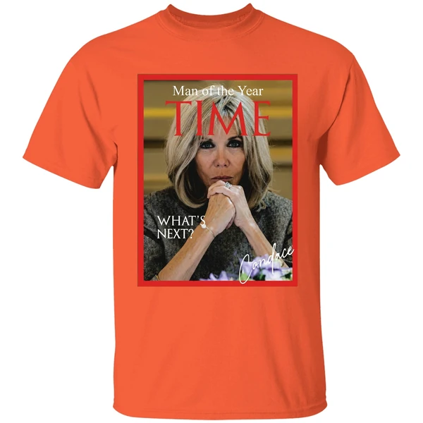 candace owens brigitte macron man of the year time shirt orange