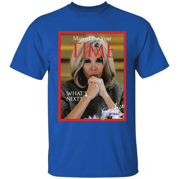 Candace Owens Brigitte Macron Man Of The Year Time Shirt - Image 8
