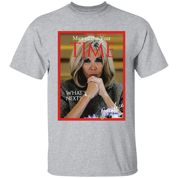 Candace Owens Brigitte Macron Man Of The Year Time Shirt - Image 9