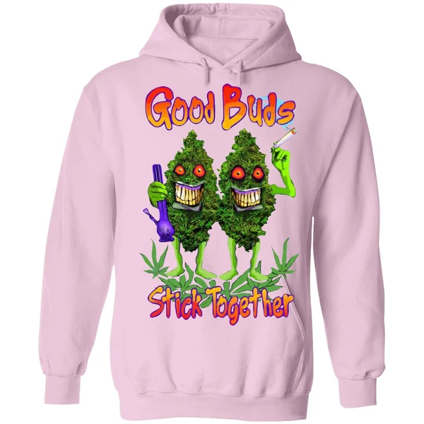 Cannabis Good Buds Stick Together Hoodie - Image 4