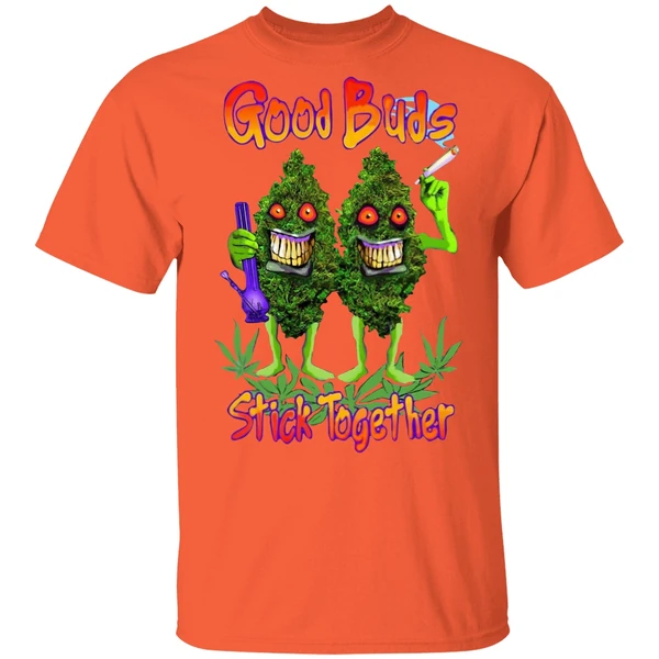 Cannabis Good Buds Stick Together Shirt - Image 5