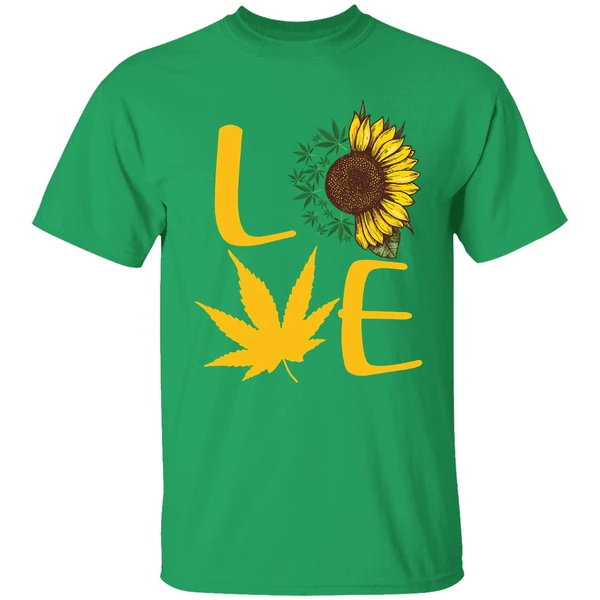 Cannabis Sunflower Love Shirt