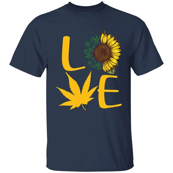 Cannabis Sunflower Love Shirt - Image 4