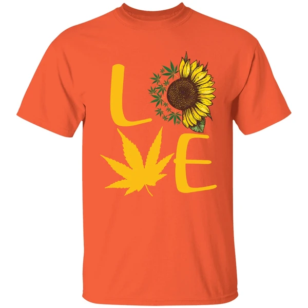 Cannabis Sunflower Love Shirt - Image 5