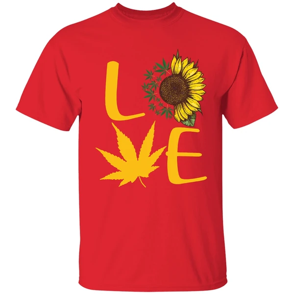Cannabis Sunflower Love Shirt - Image 6