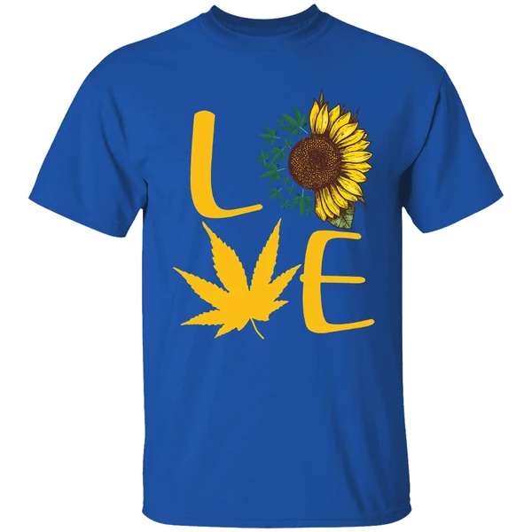 Cannabis Sunflower Love Shirt - Image 7