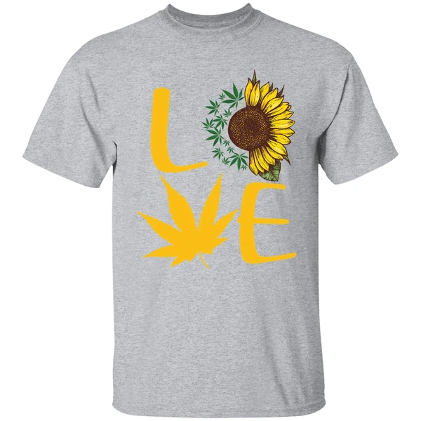 Cannabis Sunflower Love Shirt - Image 8