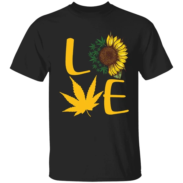 Cannabis Sunflower Love Shirt - Image 9