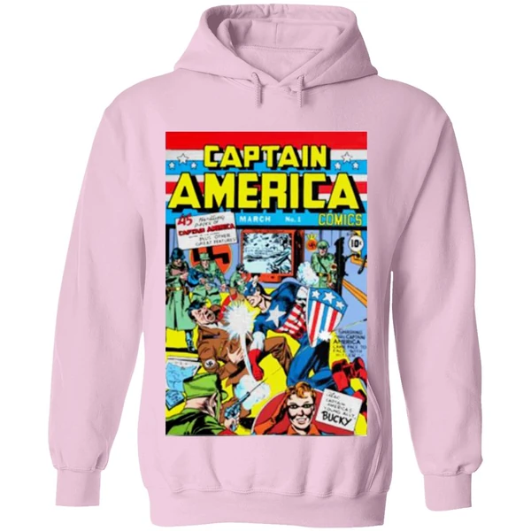 Captain America Punching Hitler Hoodie - Image 5