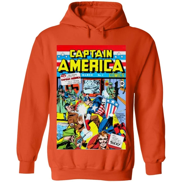 Captain America Punching Hitler Hoodie - Image 6