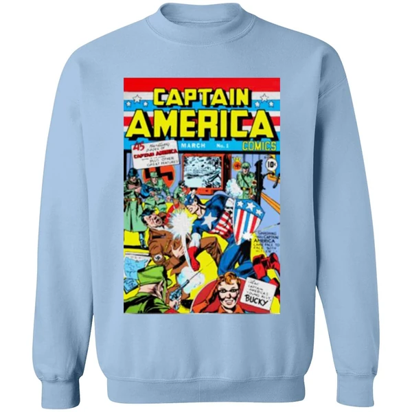 Captain America Punching Hitler Sweatshirt