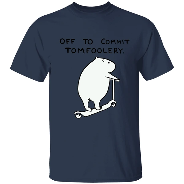 Capybara Is Ready To Do Something Bad Off To Commit Tomfoolery Shirt - Image 4
