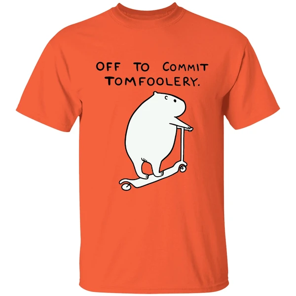 Capybara Is Ready To Do Something Bad Off To Commit Tomfoolery Shirt - Image 5
