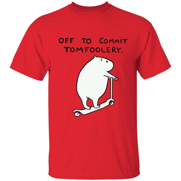 Capybara Is Ready To Do Something Bad Off To Commit Tomfoolery Shirt - Image 6