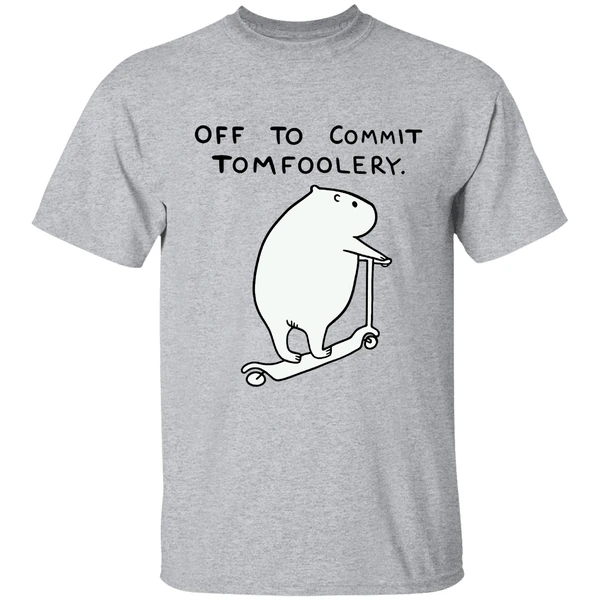Capybara Is Ready To Do Something Bad Off To Commit Tomfoolery Shirt - Image 8