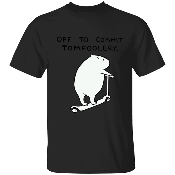 Capybara Is Ready To Do Something Bad Off To Commit Tomfoolery Shirt - Image 9