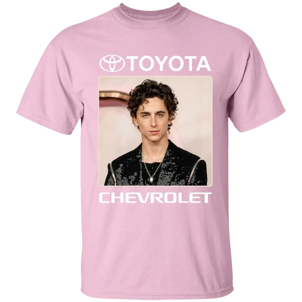 car brand actor shirt lightpink