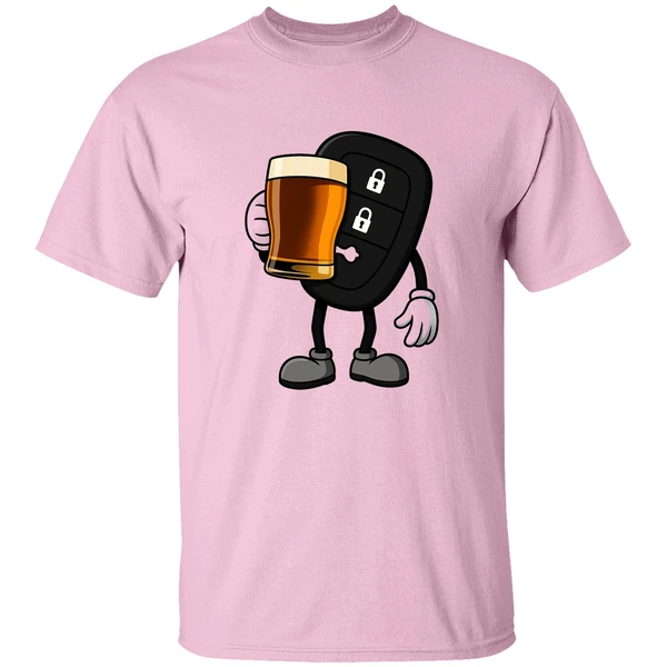 Car Remote Key Holding Beer Meme Shirt Car Remote Key Holding Beer Meme Shirt