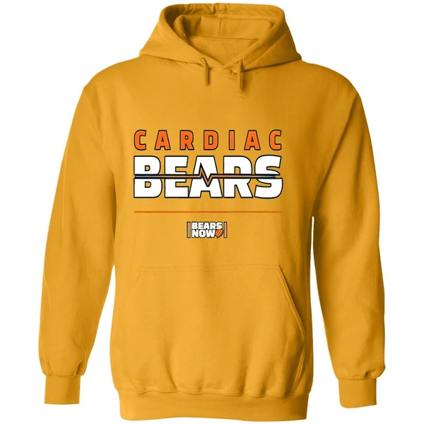 Cardiac Bears Logo Of Bears Now Hoodie