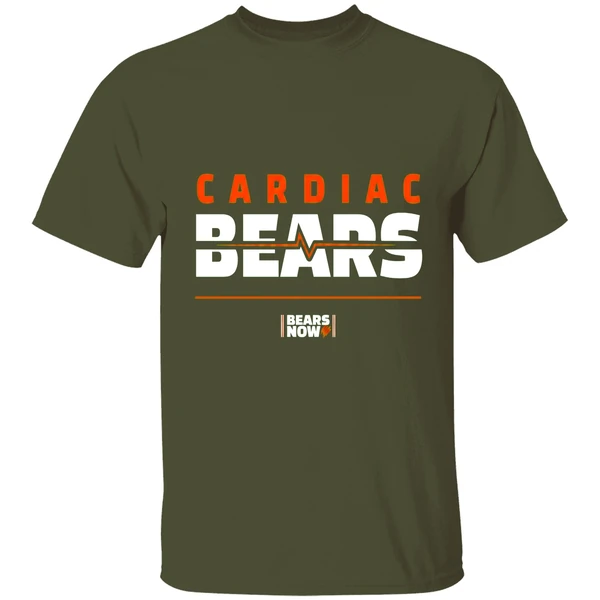 Cardiac Chicago Bears Shirt - Image 4