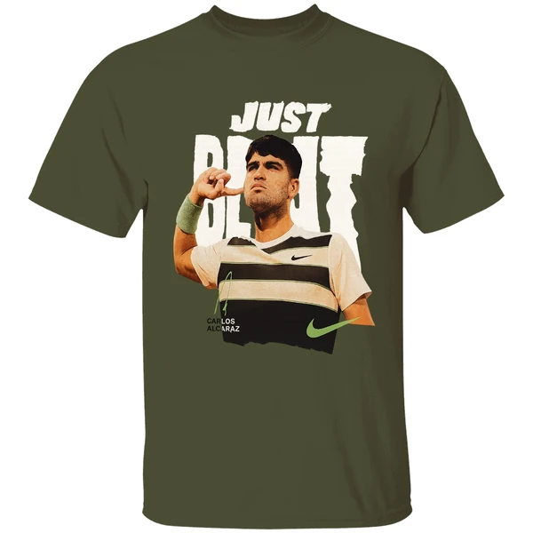 Carlos Alcaraz China Season Just Do It Nike Logo Shirt - Image 3