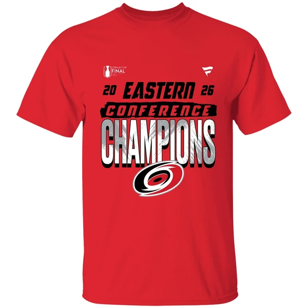 Carolina Hurricanes 2026 Nhl Eastern Conference Champions Shirt - Image 4