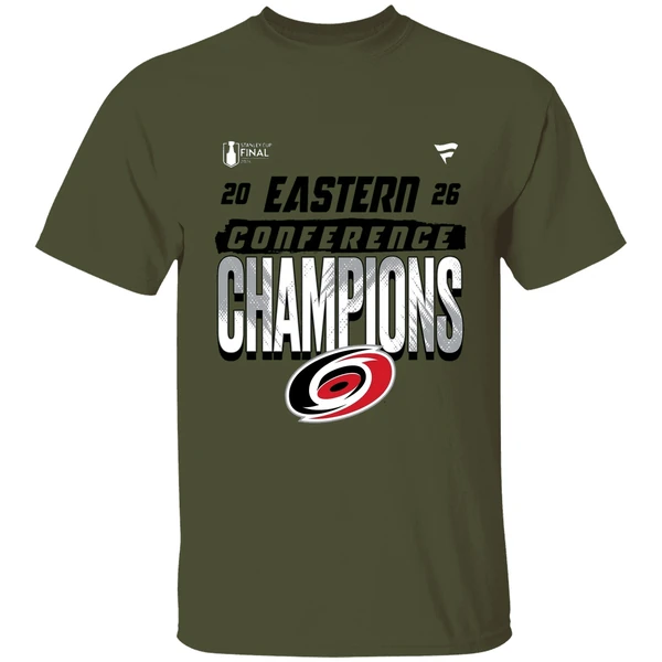 Carolina Hurricanes 2026 Nhl Eastern Conference Champions Shirt - Image 9