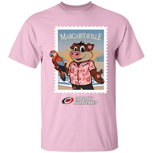 carolina hurricanes margaritaville night 2025 shirt lightpink