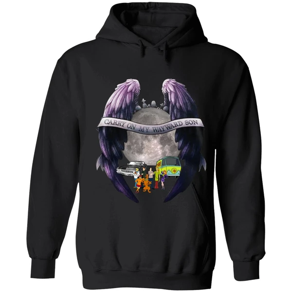 Carry On My Wayward Son Scoobynatural Hoodie - Image 8