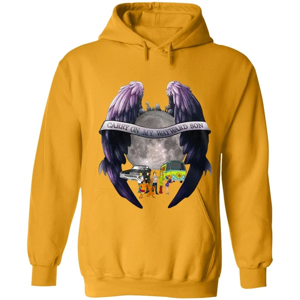 Carry On My Wayward Son Scoobynatural Hoodie - Image 9