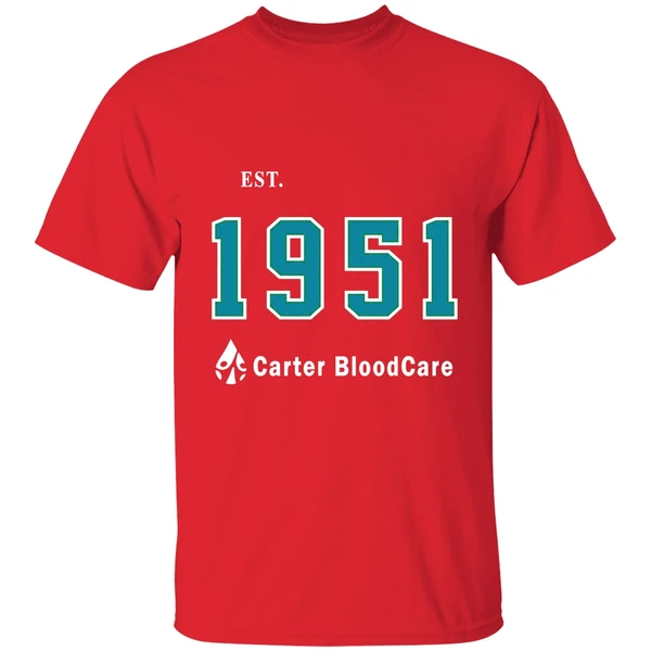 Carter Bloodcare 75th Anniversary Shirt - Image 7
