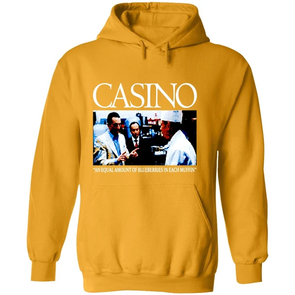 Casino An Equal Amount Of Blueberries In Each Muffin Hoodie