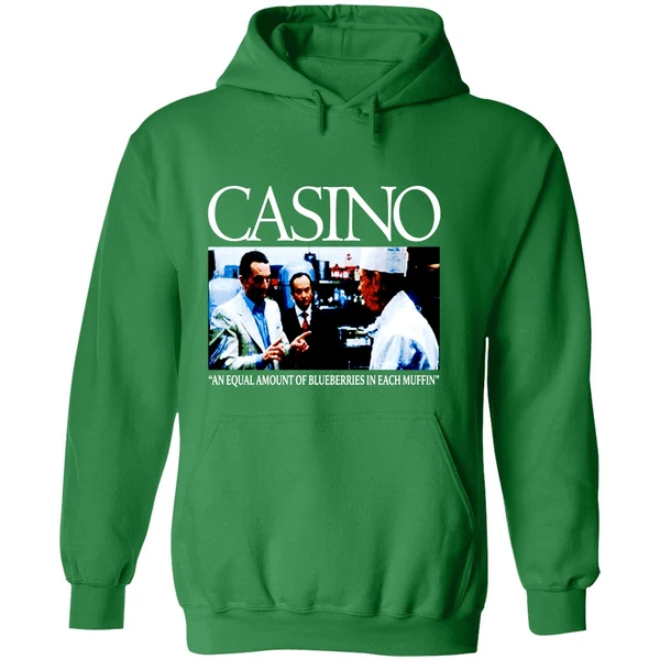 Casino An Equal Amount Of Blueberries In Each Muffin Hoodie - Image 2