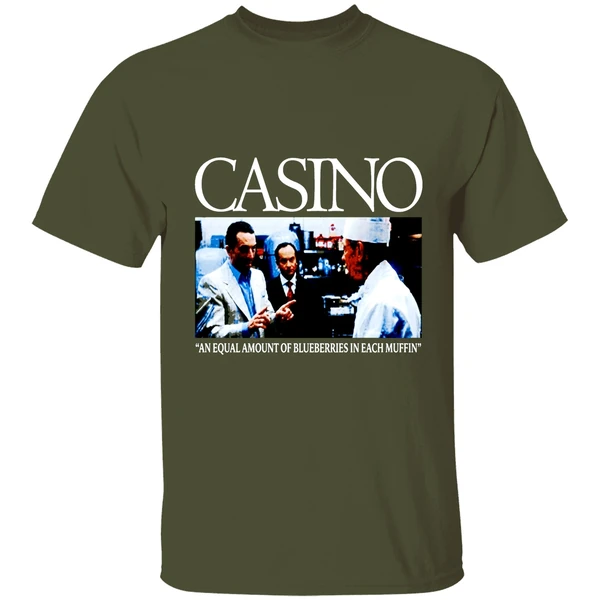 Casino An Equal Amount Of Blueberries In Each Muffin Shirt - Image 4