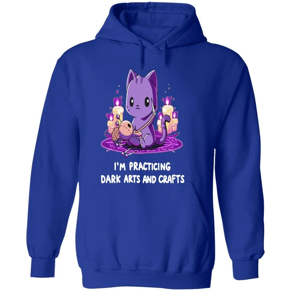 Cat Im Practicing Dark Arts And Crafts Hoodie - Image 7