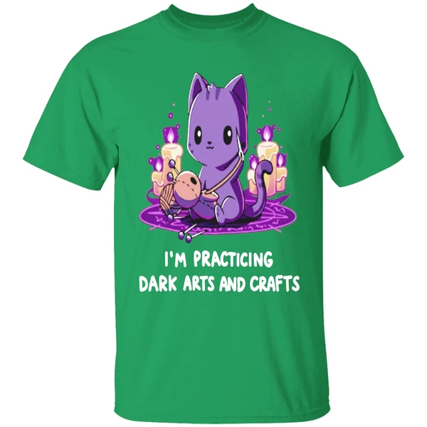Cat Im Practicing Dark Arts And Crafts Shirt - Image 2