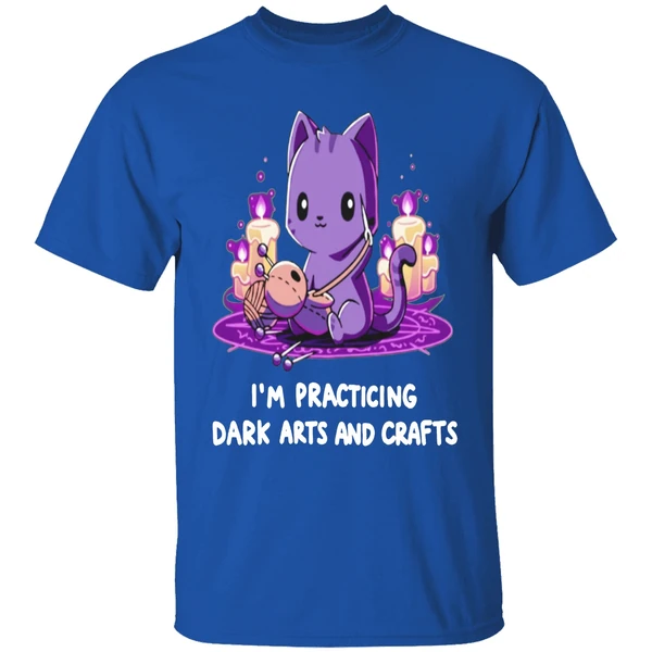 Cat Im Practicing Dark Arts And Crafts Shirt - Image 8