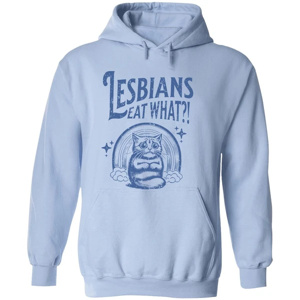 Cat Lesbians Eat What Hoodie - Image 4