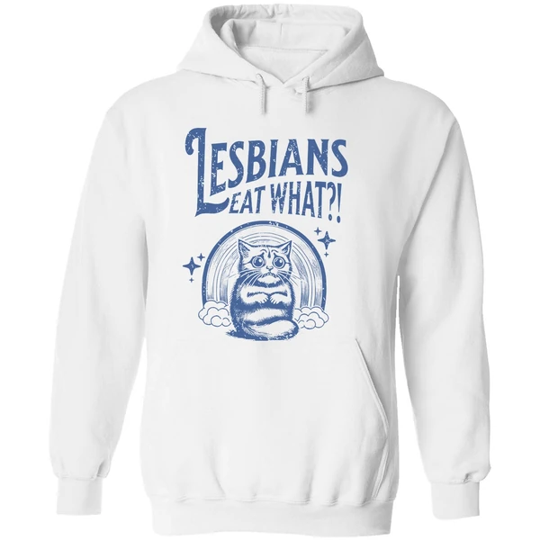Cat Lesbians Eat What Hoodie - Image 8