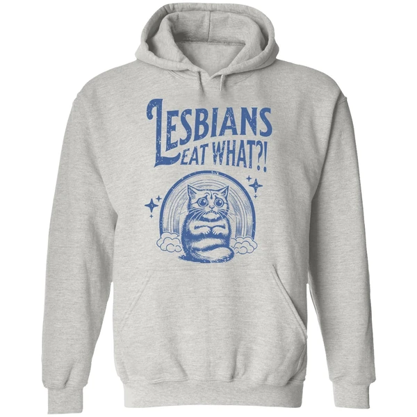 Cat Lesbians Eat What Hoodie - Image 9