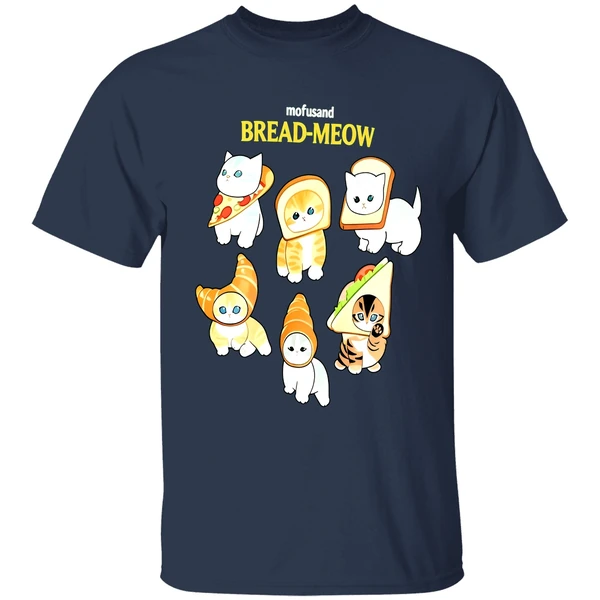 Cat Mofusand Bread Meow Shirt - Image 4