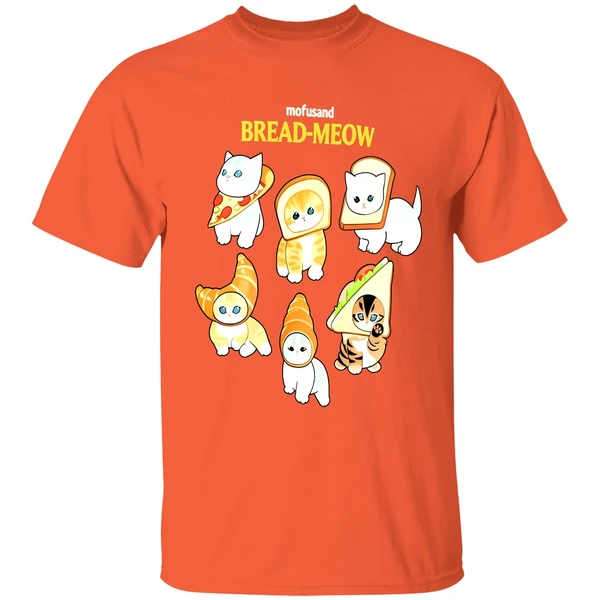 Cat Mofusand Bread Meow Shirt - Image 5