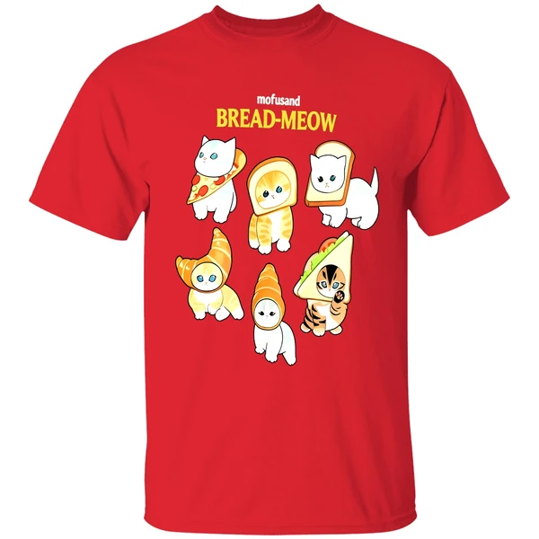 Cat Mofusand Bread Meow Shirt - Image 6