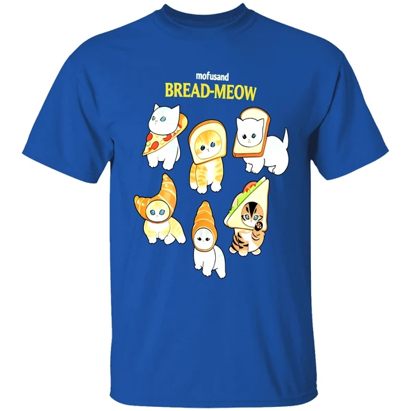 Cat Mofusand Bread Meow Shirt - Image 7