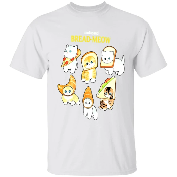 Cat Mofusand Bread Meow Shirt - Image 9