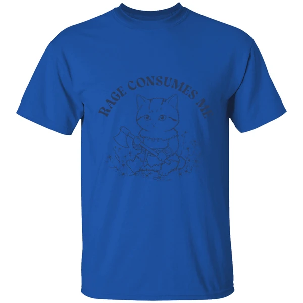 Cat Rage Consumes Me Shirt - Image 7