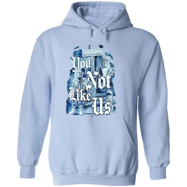Cat To All Dawgs You Not Like Us Hoodie - Image 4